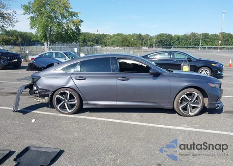 2019 Honda Accord Sport 2.0T from USA, damaged, VIN 1HGCV2F34KA008855